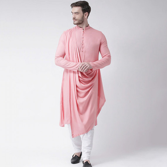 https://megashoppin.com/products/men-pink-solid-straight-kurta-with-attached-drape