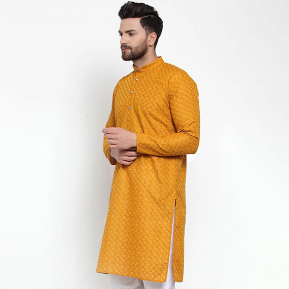 https://megashoppin.com/products/men-mustard-yellow-thread-work-cotton-kurta