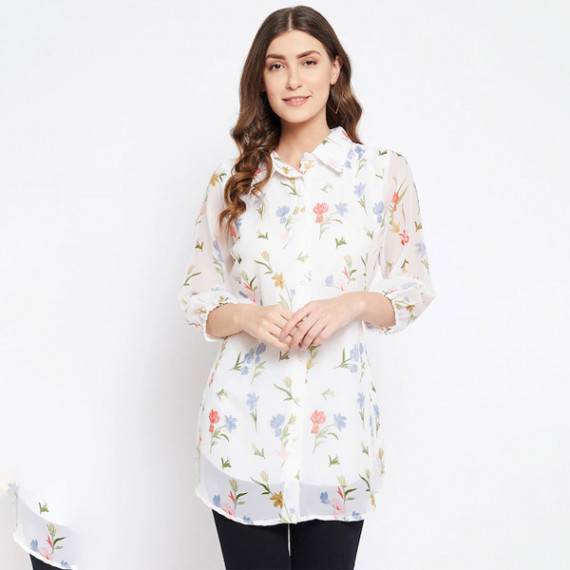 https://megashoppin.com/products/white-blue-shirt-collar-floral-printed-tunic