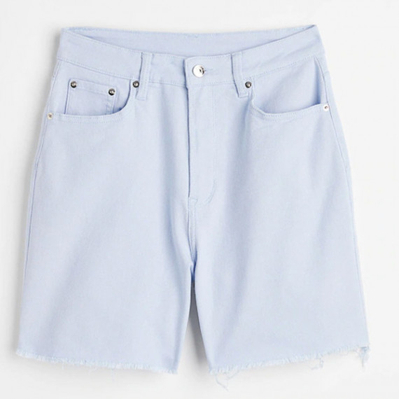 https://megashoppin.com/products/women-blue-solid-twill-shorts