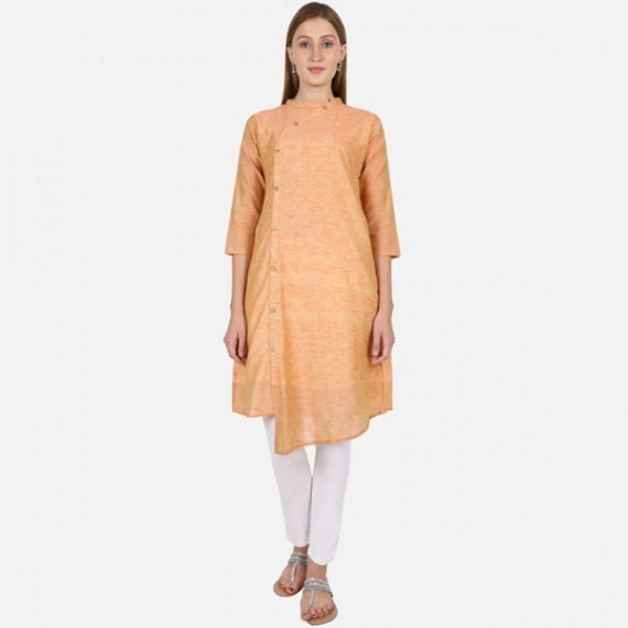 https://megashoppin.com/products/women-orange-solid-a-line-cotton-kurta