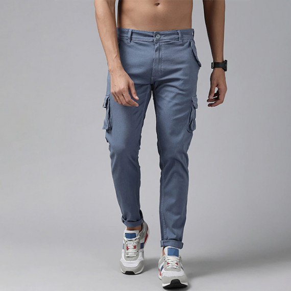 https://megashoppin.com/products/men-blue-solid-cargo-trousers
