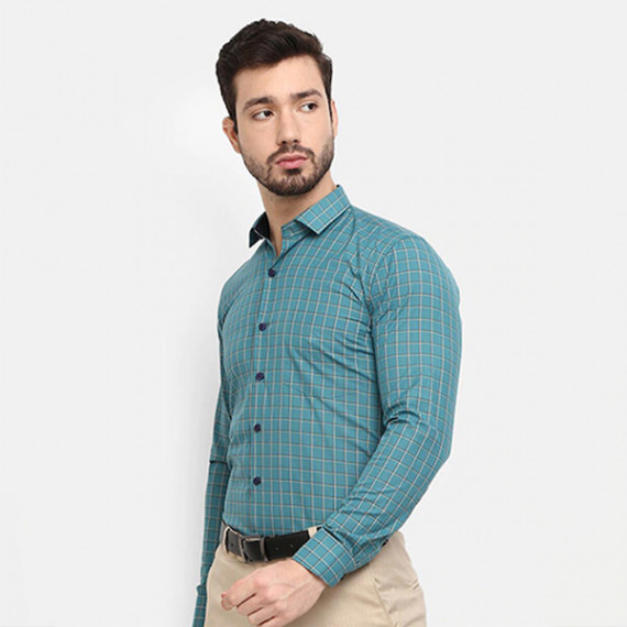 https://megashoppin.com/products/men-green-checked-formal-shirt
