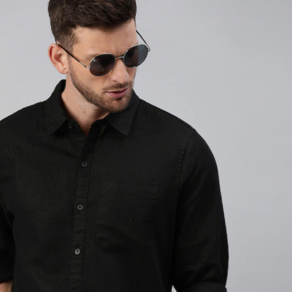 https://megashoppin.com/products/men-black-slim-fit-cotton-casual-shirt