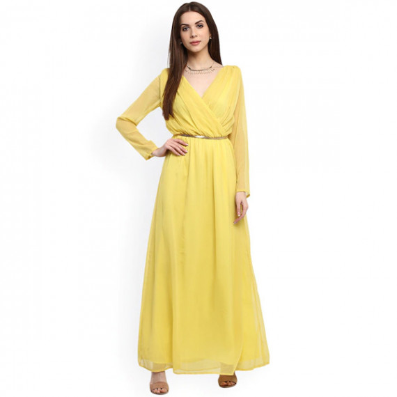 https://megashoppin.com/products/women-yellow-solid-maxi-dress