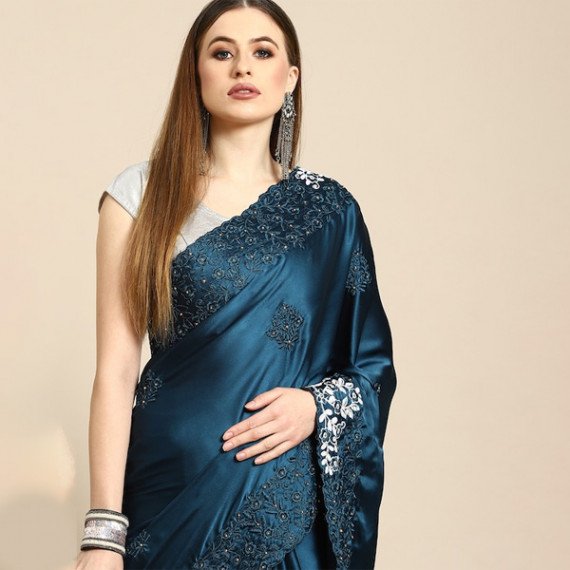 https://megashoppin.com/products/blue-floral-embroidered-satin-saree