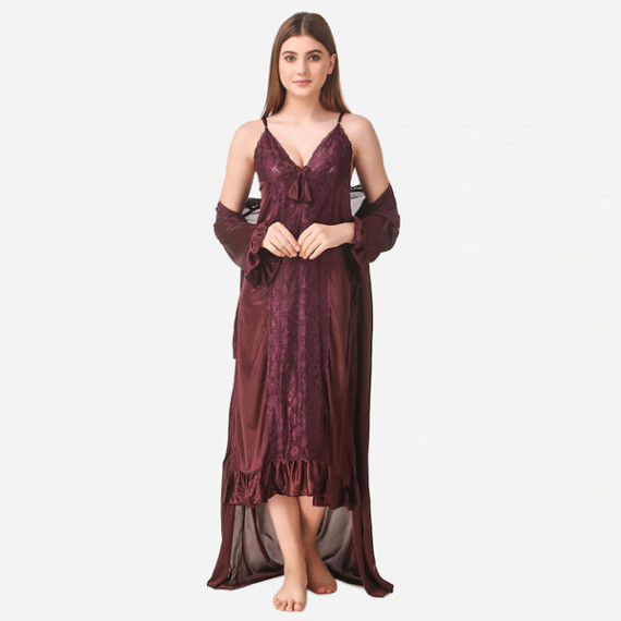 https://megashoppin.com/vi/products/brown-maxi-satin-solid-nightwear-set